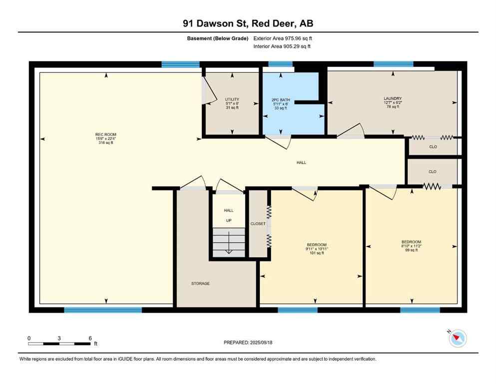 MLS® A2258785 - 91 Dawson Street  in Deer Park Village Red Deer, Residential