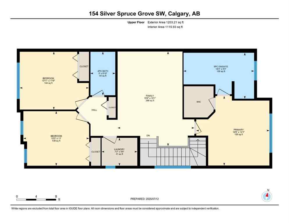 MLS® A2258788 - 154 Silver Spruce Grove SW in Silverado Calgary, Residential