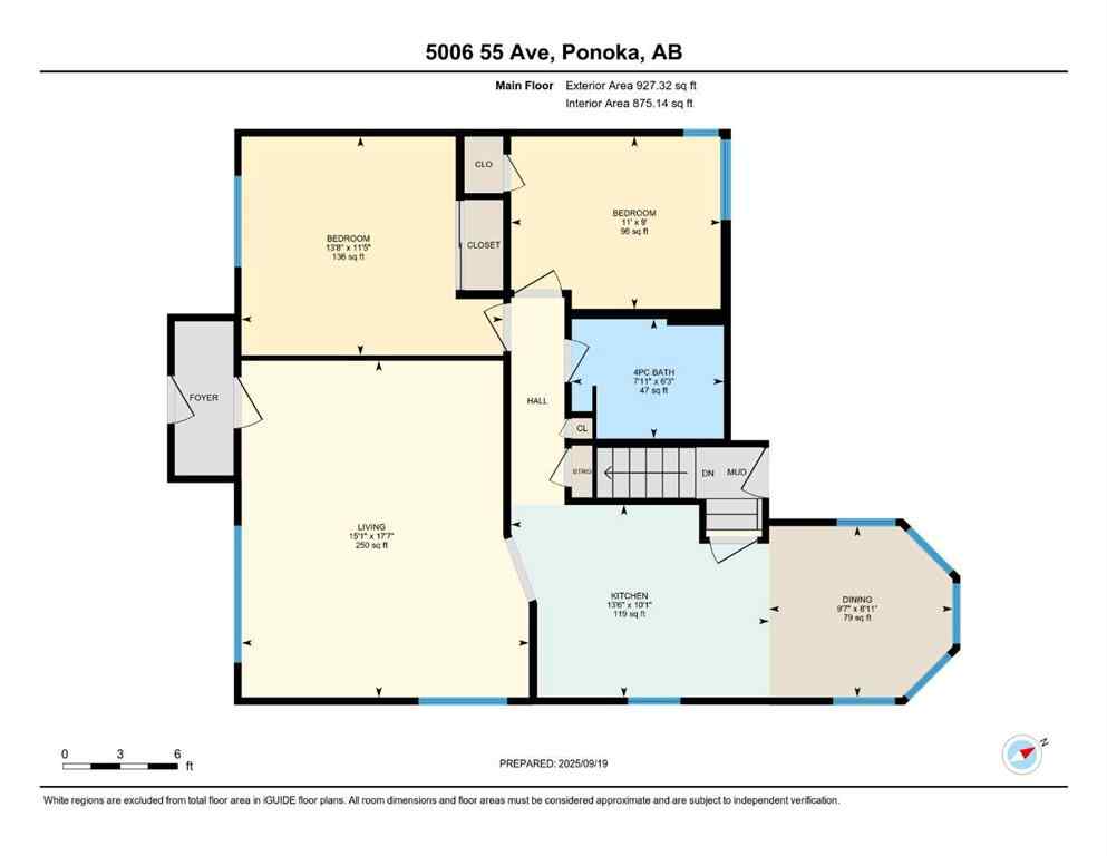 MLS® A2258795 - 5006 55 Avenue  in Central Ponoka Ponoka, Residential