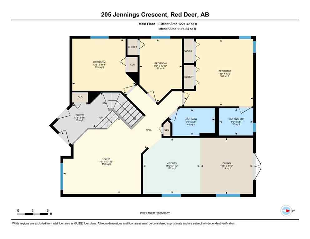 MLS® A2258803 - 205 Jennings Crescent  in Johnstone Crossing Red Deer, Residential