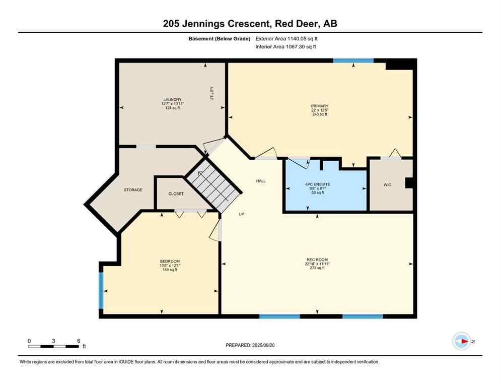 MLS® A2258803 - 205 Jennings Crescent  in Johnstone Crossing Red Deer, Residential