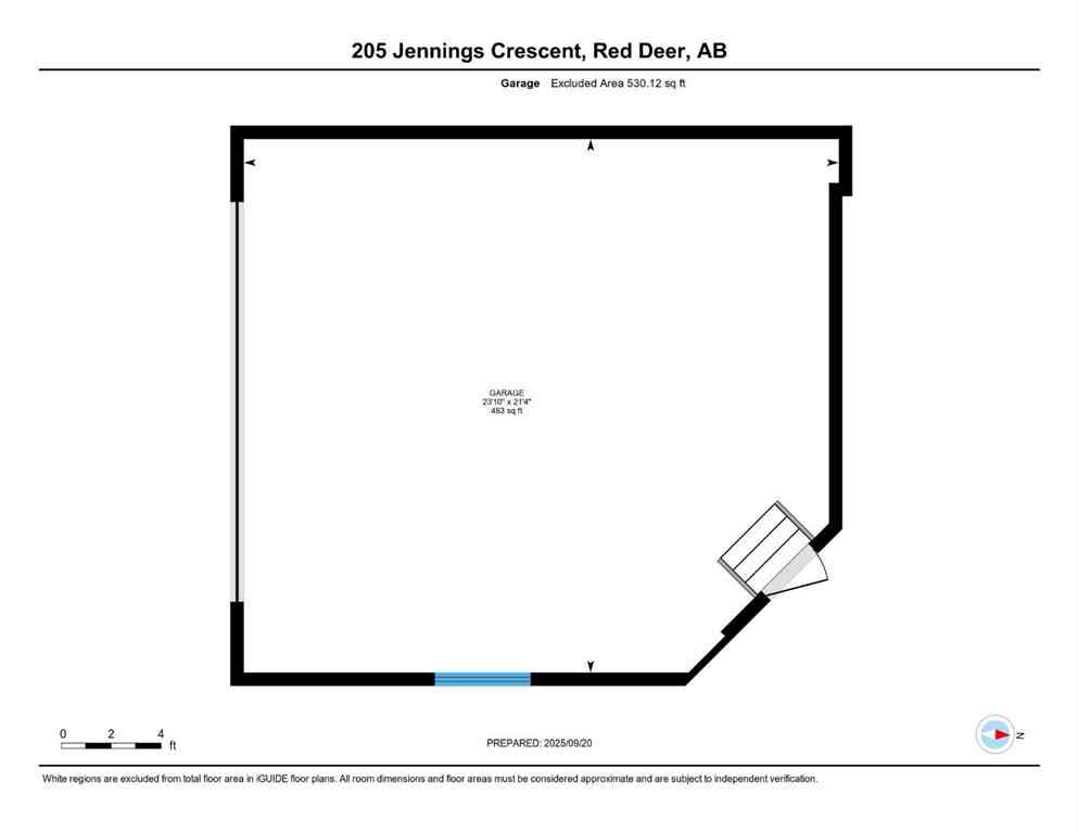 MLS® A2258803 - 205 Jennings Crescent  in Johnstone Crossing Red Deer, Residential