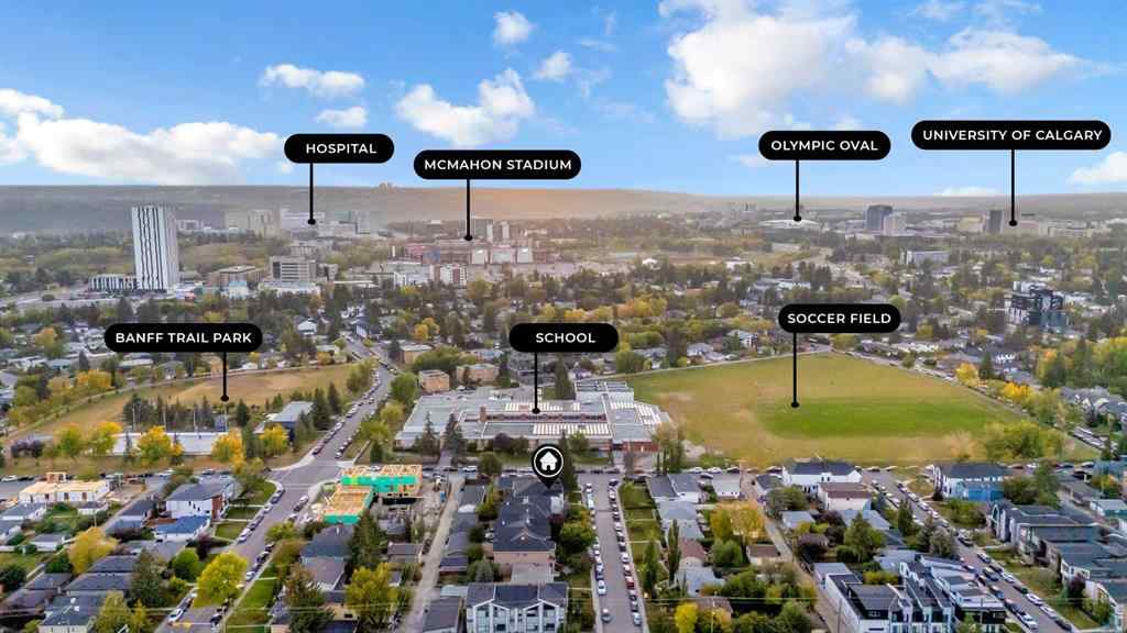 MLS® A2258817 - 2019 21 Avenue NW in Banff Trail Calgary, Residential