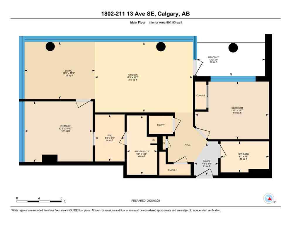 MLS® A2258879 - Unit #1802 211 13 Avenue SE in Beltline Calgary, Residential