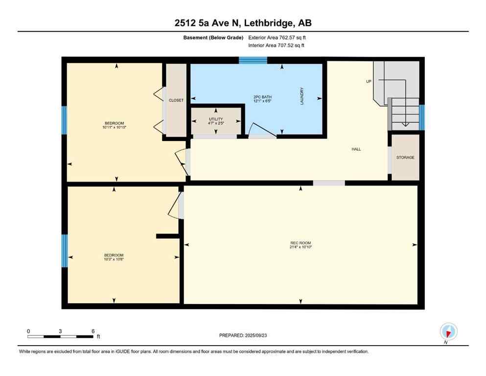 MLS® A2258889 - 2512 5A Avenue N in Majestic Place Lethbridge, Residential