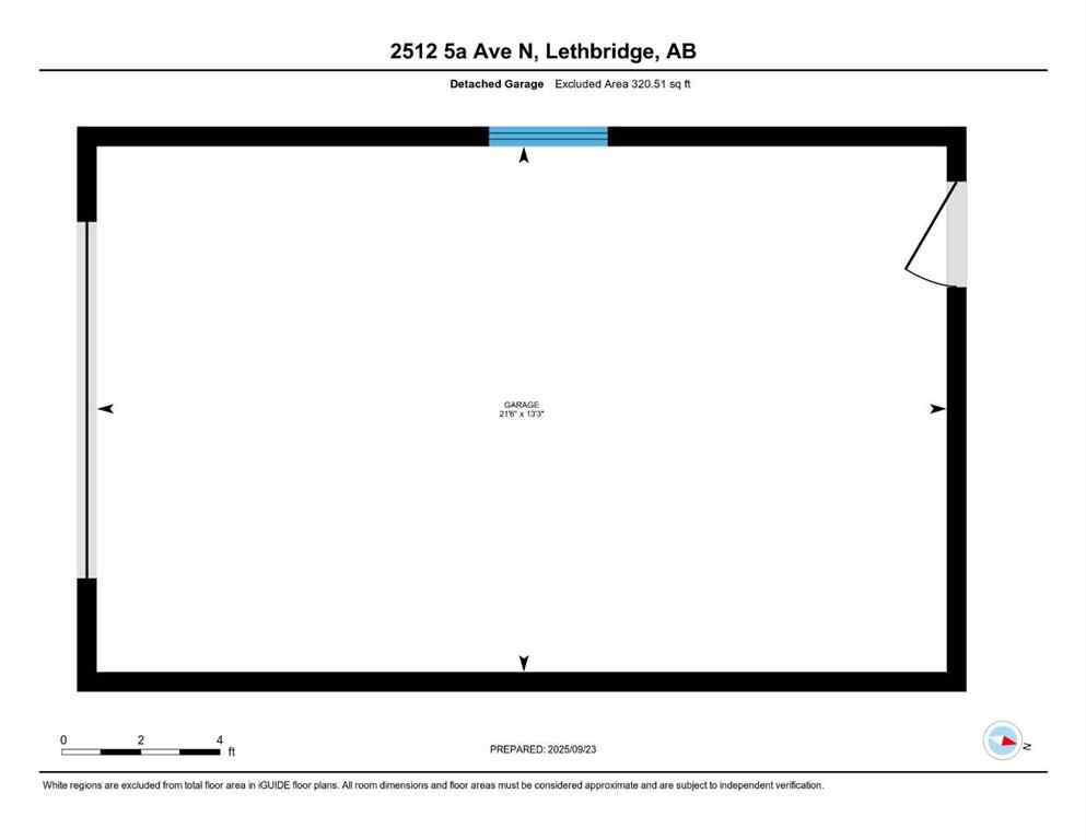 MLS® A2258889 - 2512 5A Avenue N in Majestic Place Lethbridge, Residential