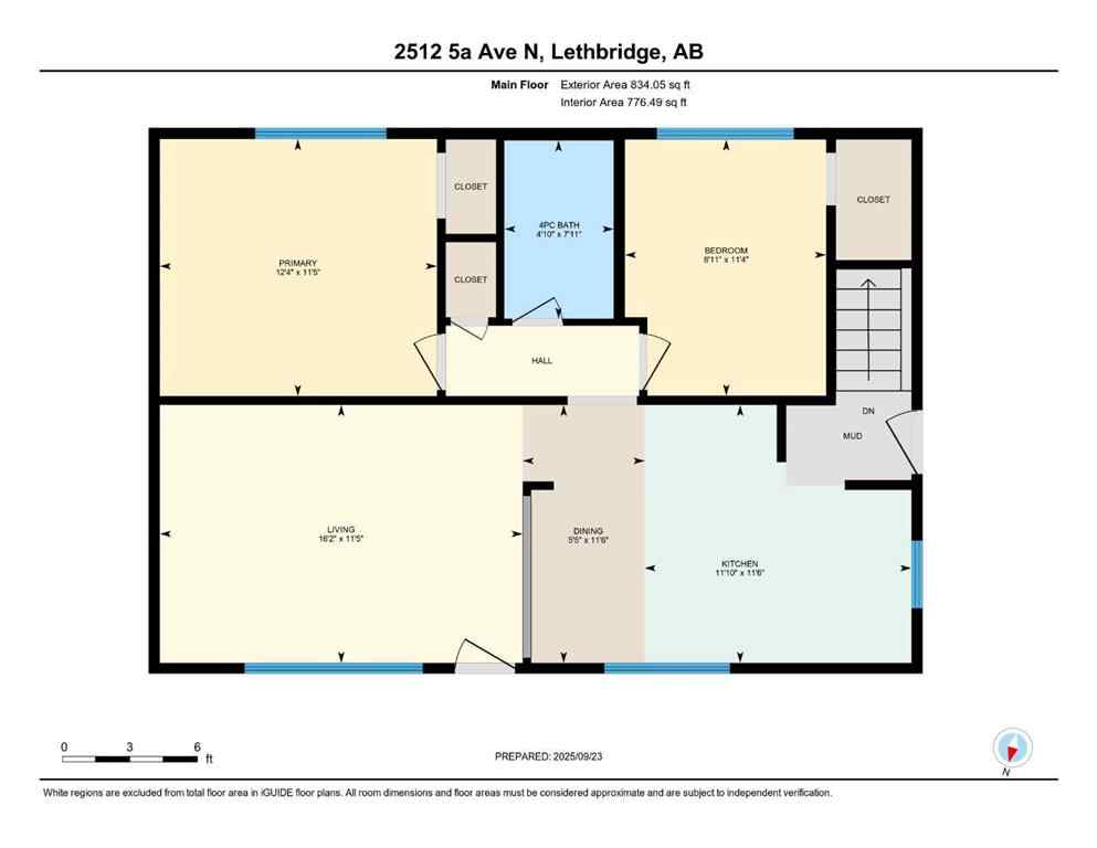 MLS® A2258889 - 2512 5A Avenue N in Majestic Place Lethbridge, Residential