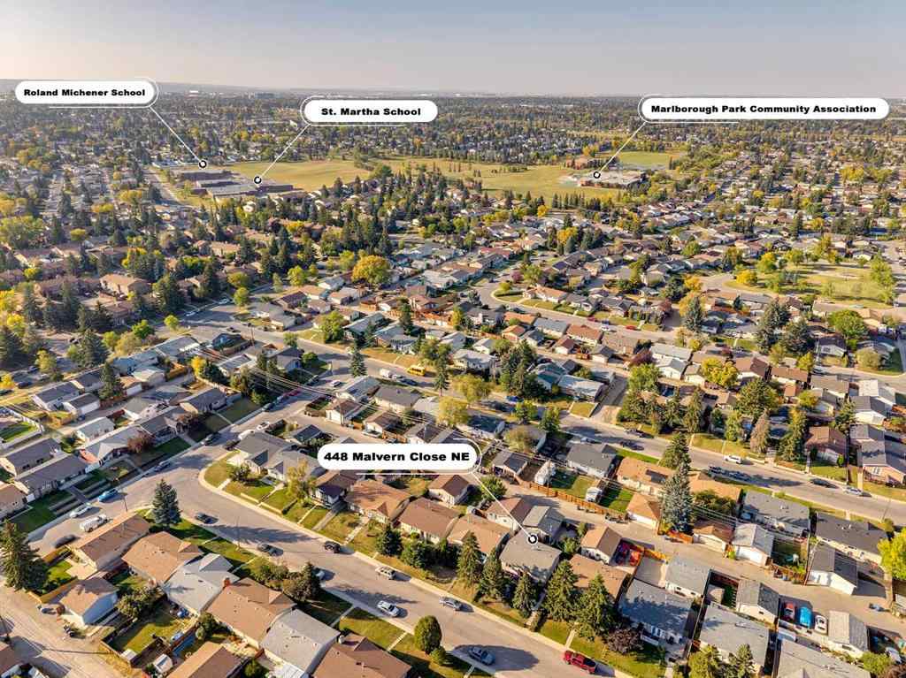 MLS® A2258898 - 448 Malvern Close NE in Marlborough Park Calgary, Residential
