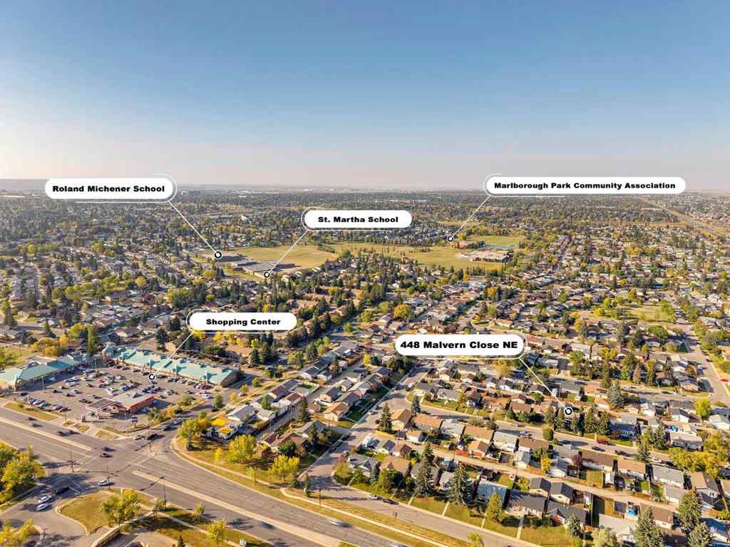 MLS® A2258898 - 448 Malvern Close NE in Marlborough Park Calgary, Residential