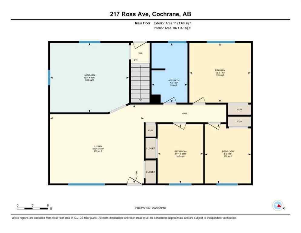 MLS® A2258907 - 217 Ross Avenue  in East End Cochrane, Residential