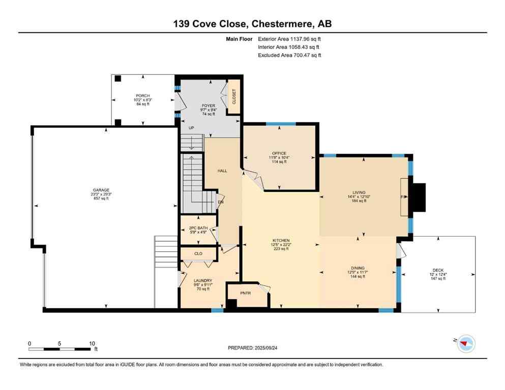 MLS® A2258909 - 139 Cove Close  in The Cove Chestermere, Residential