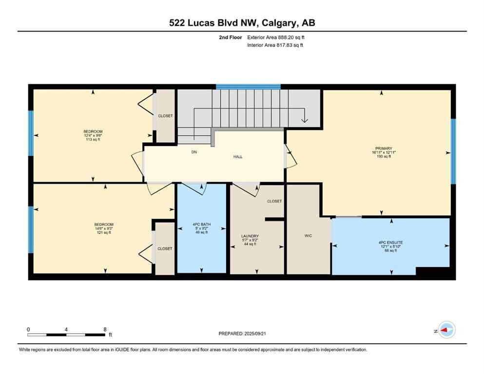 MLS® A2258928 - 522 Lucas Boulevard NW in Livingston Calgary, Residential