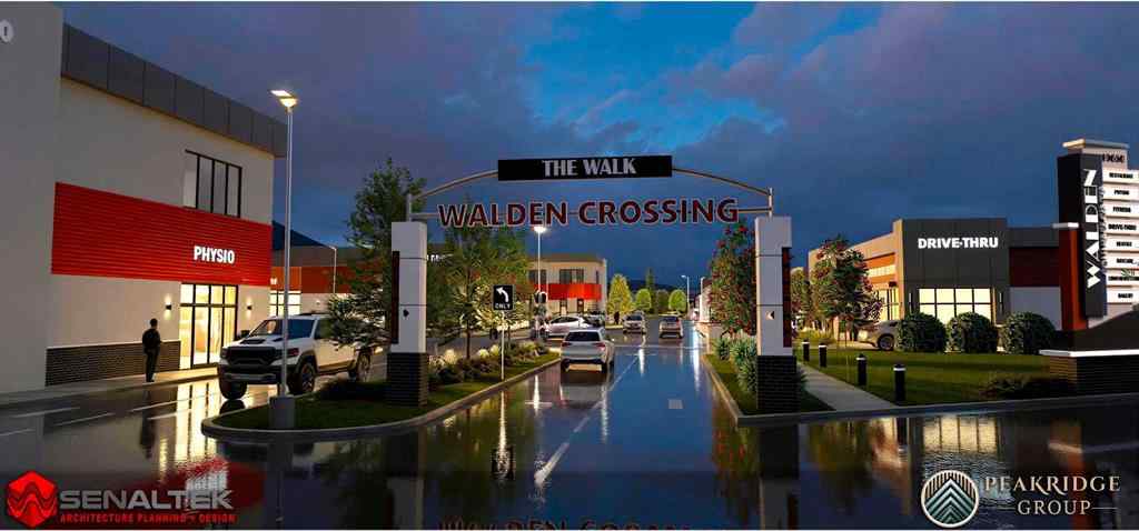 MLS® A2258946 - 19650 Walden Boulevard SE in Walden Calgary, Commercial