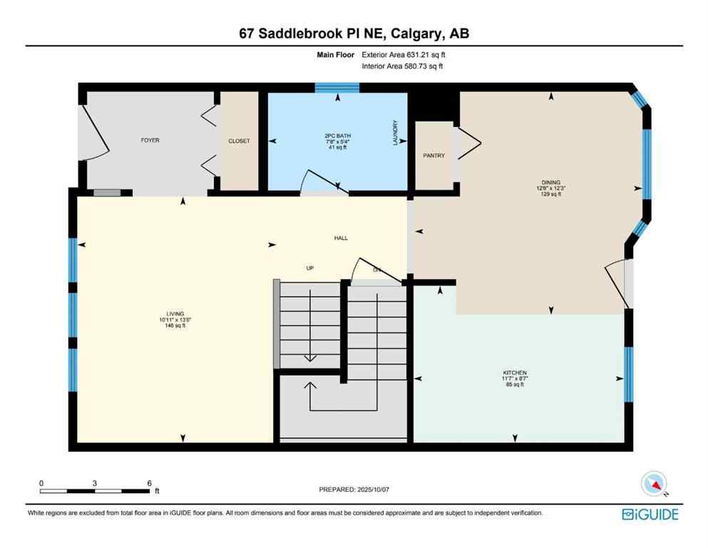 MLS® A2258951 - 67 Saddlebrook Place NE in Saddle Ridge Calgary, Residential