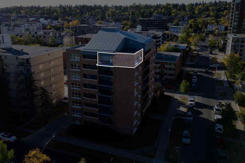 MLS® A2258957 - Unit #802 1414 12 Street  in Beltline Calgary, Residential
