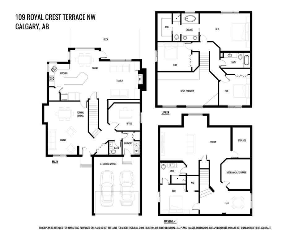 MLS® A2258958 - 109 Royal Crest Terrace NW in Royal Oak Calgary, Residential