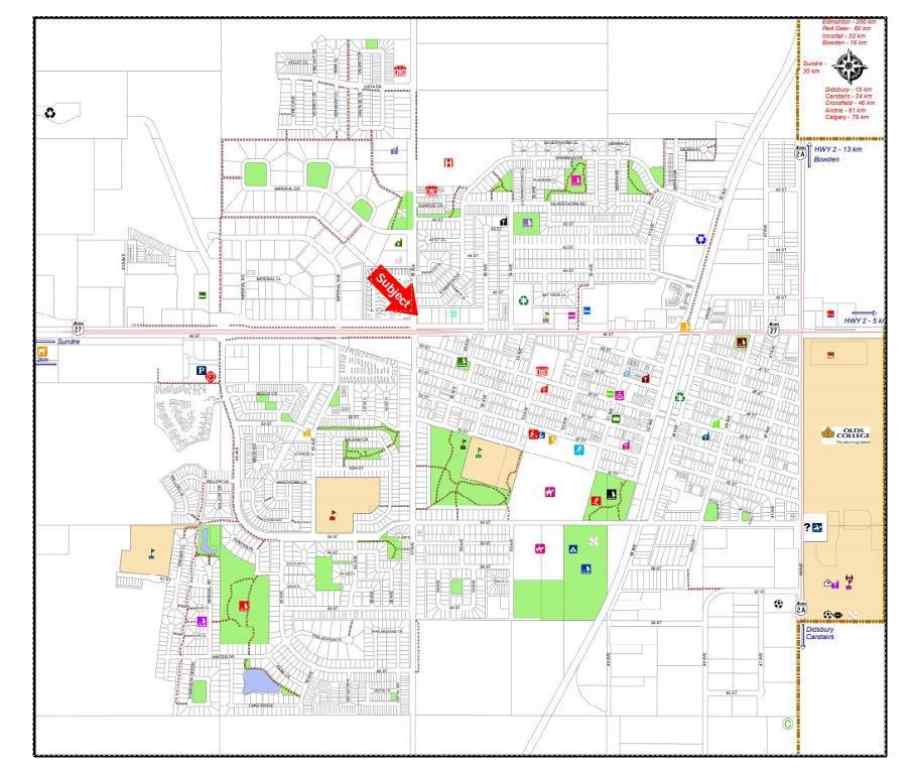 MLS® A2259023 - 5642 46 Street  in NONE Olds, Commercial