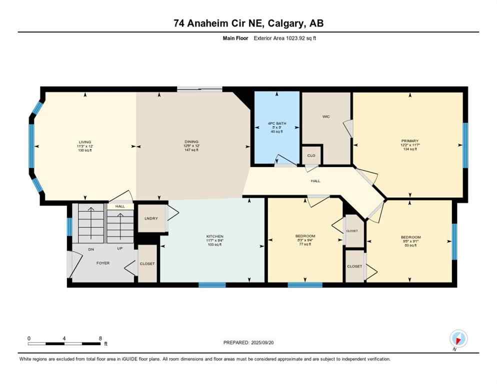 MLS® A2259038 - 74 Anaheim Circle NE in Monterey Park Calgary, Residential