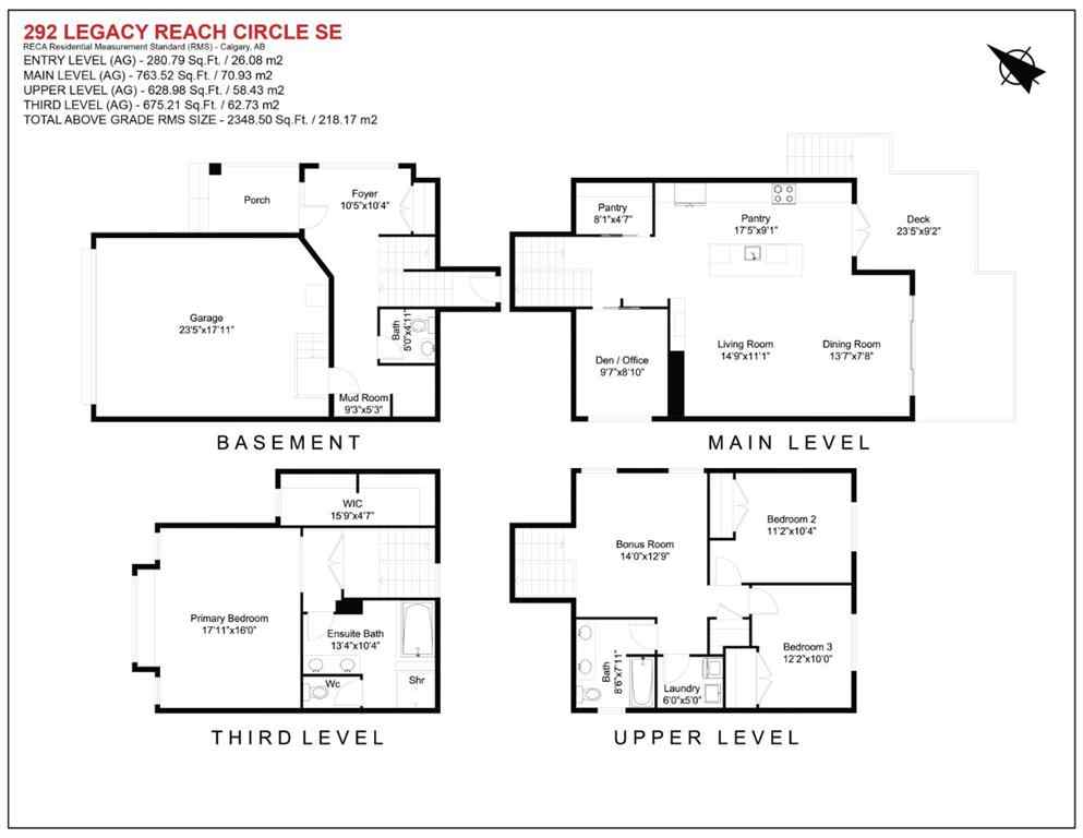 MLS® A2259052 - 292 Legacy Reach Circle SE in Legacy Calgary, Residential
