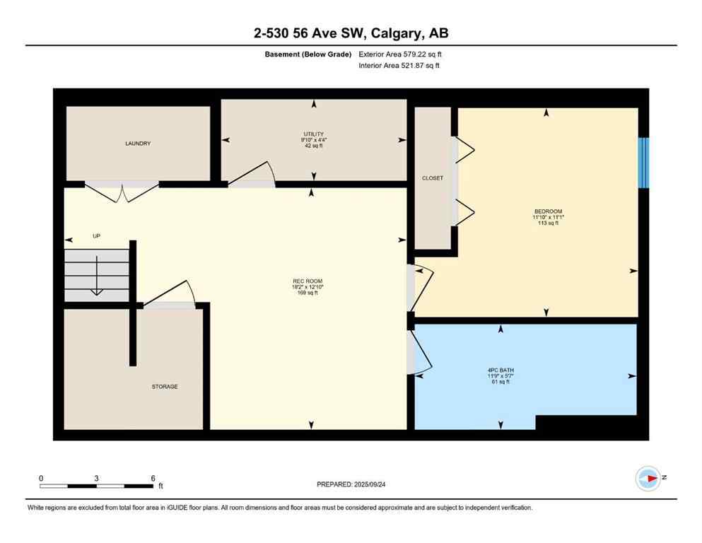 MLS® A2259054 - Unit #2 530 56 Avenue SW in Windsor Park Calgary, Residential