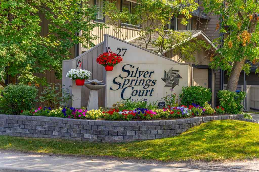 MLS® A2259063 - Unit #72 27 Silver Springs Drive NW in Silver Springs Calgary, Residential