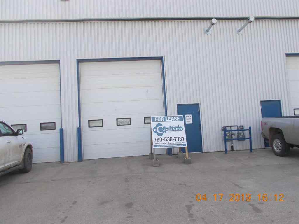 MLS® A2259095 - Unit #110 8715 109 Street  in Richmond Industrial Park Grande Prairie, Commercial