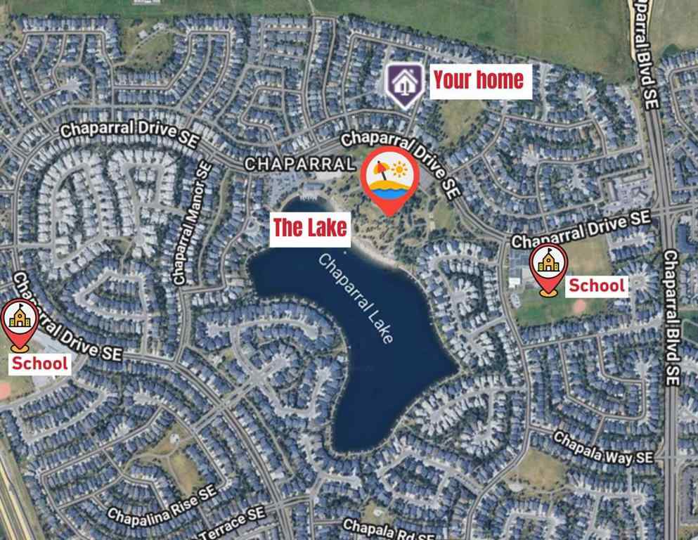 MLS® A2259096 - 15 Chaparral Crescent SE in Chaparral Calgary, Residential
