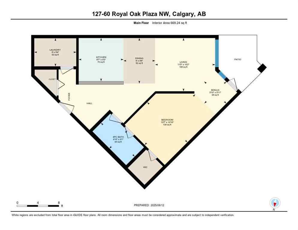 MLS® A2259104 - Unit #127 60 Royal Oak Plaza NW in Royal Oak Calgary, Residential