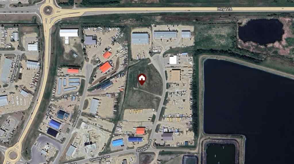 MLS® A2259115 - 16 Sylvaire Close  in Cuendet Industrial Park Sylvan Lake, Land
