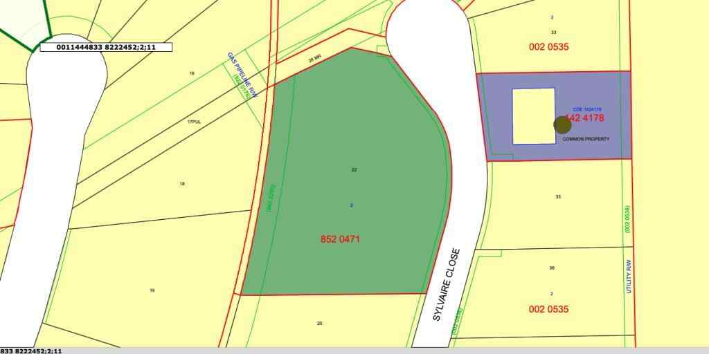 MLS® A2259115 - 16 Sylvaire Close  in Cuendet Industrial Park Sylvan Lake, Land