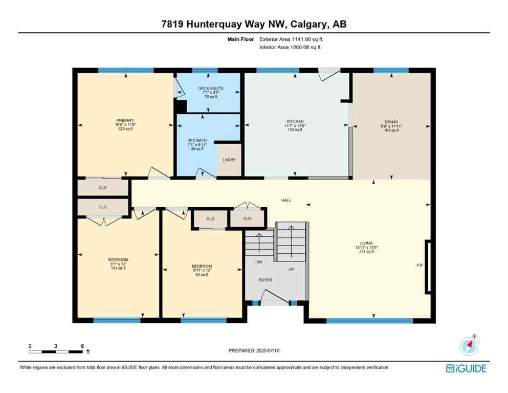 MLS® A2259177 - 7819 Hunterquay Way NW in Huntington Hills Calgary, Residential