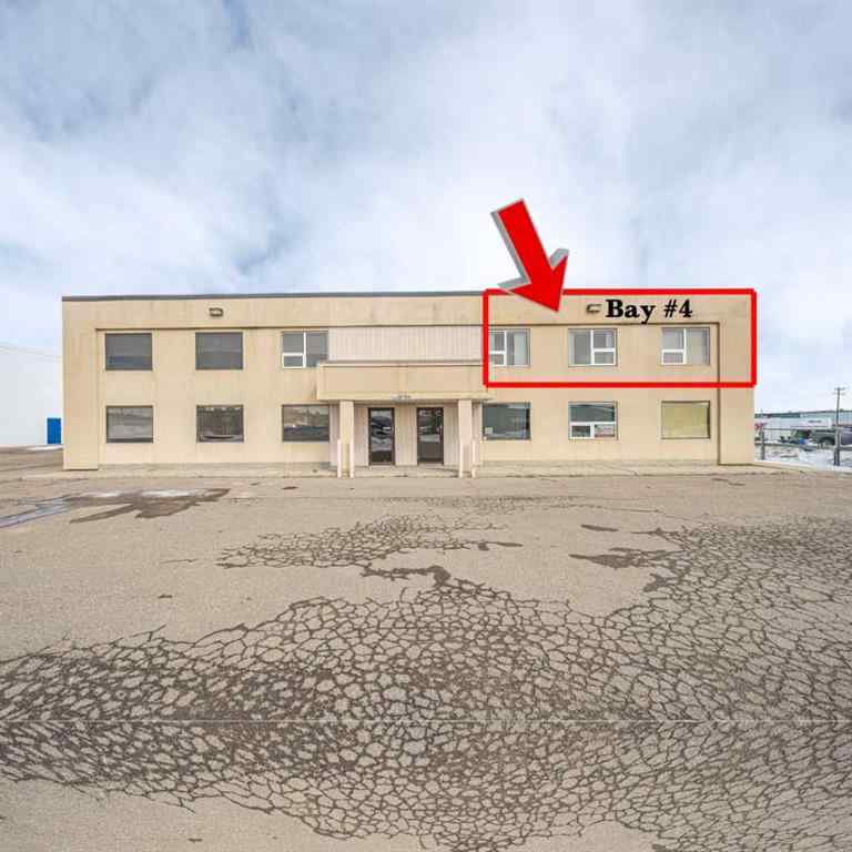 MLS® A2259206 - Unit #Bay 4 5208 62 Street  in Glen E. Neilsen Industrial Park Lloydminster, Commercial