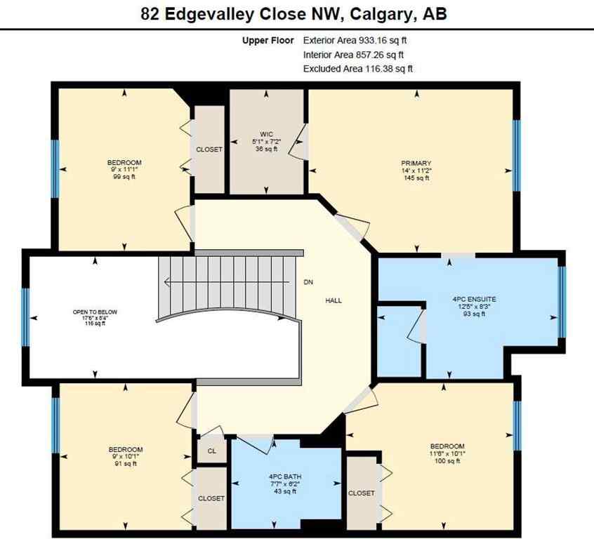 MLS® A2259251 - 82 Edgevalley Close NW in Edgemont Calgary, Residential