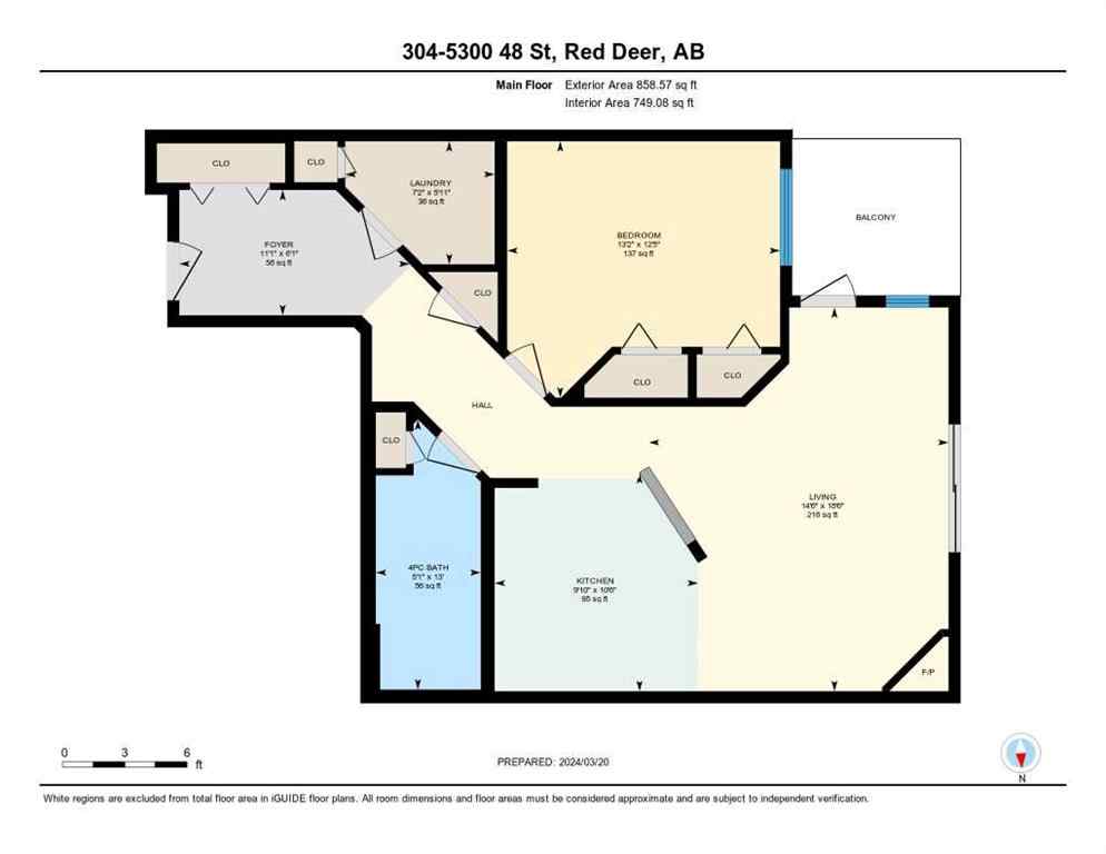 MLS® A2259255 - Unit #304 5300 48 Street  in Downtown Red Deer Red Deer, Residential