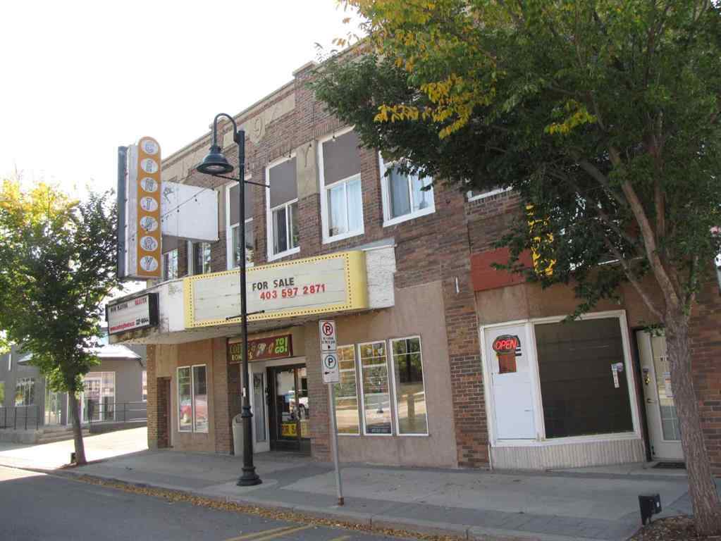 MLS® A2259264 - 4939 50 Street  in Downtown Innisfail Innisfail, Commercial