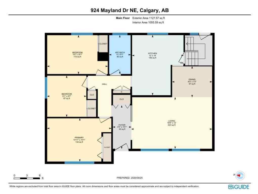 MLS® A2259273 - 924 Mayland Drive NE in Mayland Heights Calgary, Residential