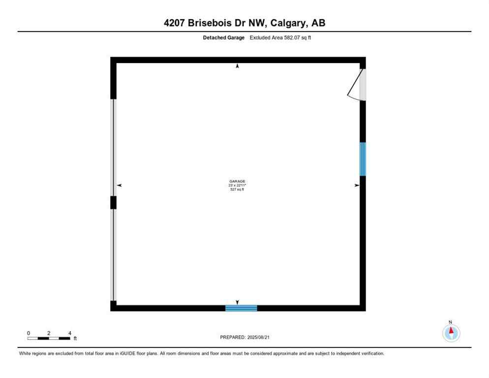 MLS® A2259275 - 4207 Brisebois Drive NW in Brentwood Calgary, Residential