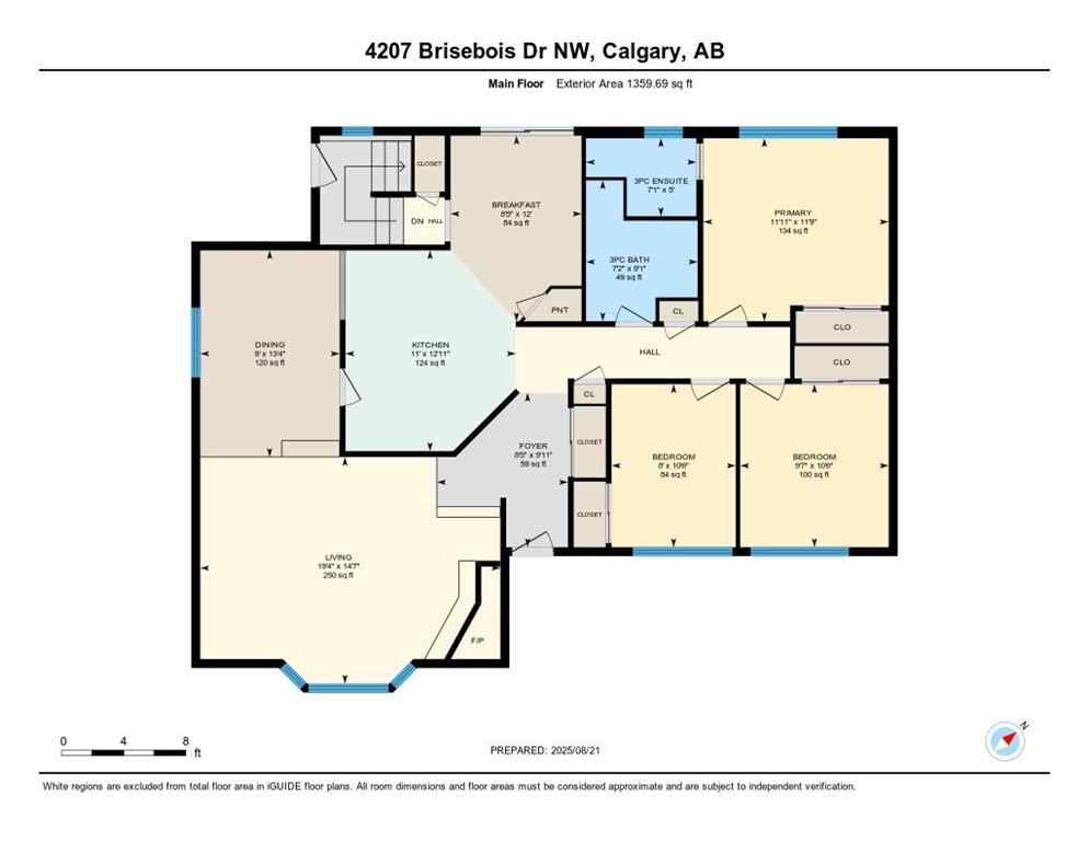 MLS® A2259275 - 4207 Brisebois Drive NW in Brentwood Calgary, Residential