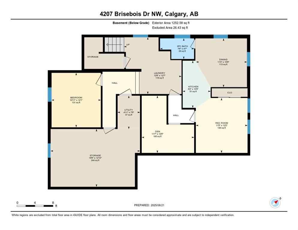 MLS® A2259275 - 4207 Brisebois Drive NW in Brentwood Calgary, Residential