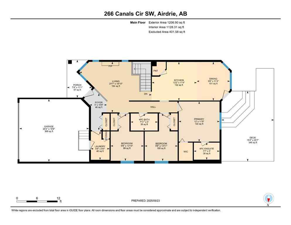 MLS® A2259277 - 266 Canals Circle SW in Canals Airdrie, Residential