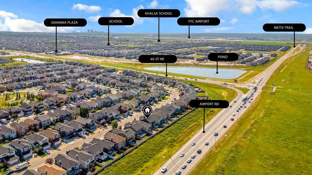 MLS® A2259387 - 233 Saddlecrest Way NE in Saddle Ridge Calgary, Residential