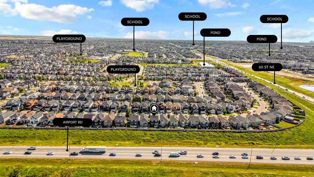 MLS® A2259387 - 233 Saddlecrest Way NE in Saddle Ridge Calgary, Residential