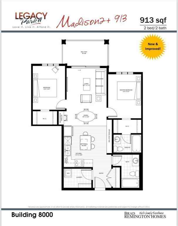MLS® A2259411 - Unit #8202 151 Legacy Main Street SE in Legacy Calgary, Residential