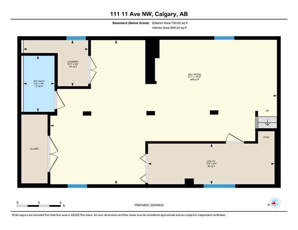 MLS® A2259439 - 111 11 Avenue NW in Crescent Heights Calgary, Residential