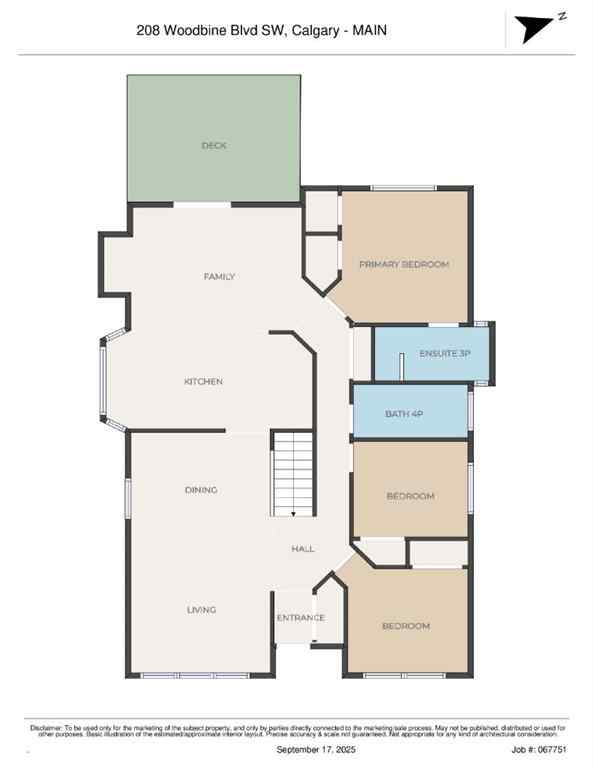 MLS® A2259501 - 208 Woodbine Boulevard SW in Woodbine Calgary, Residential