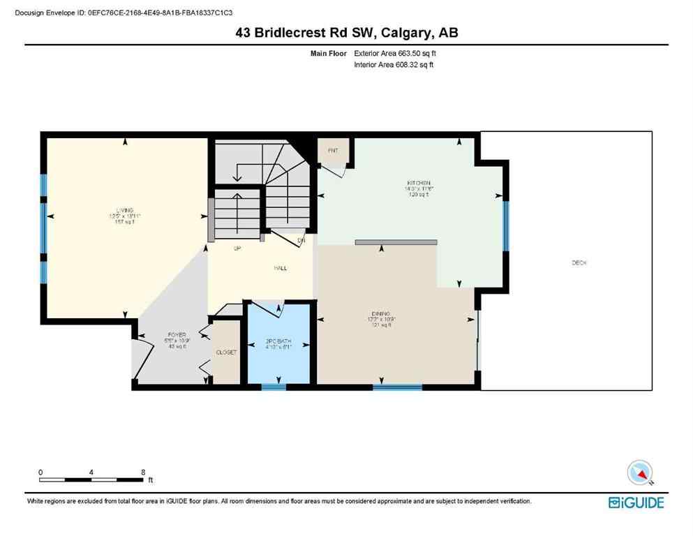 MLS® A2259506 - 43 Bridlecrest Road SW in Bridlewood Calgary, Residential