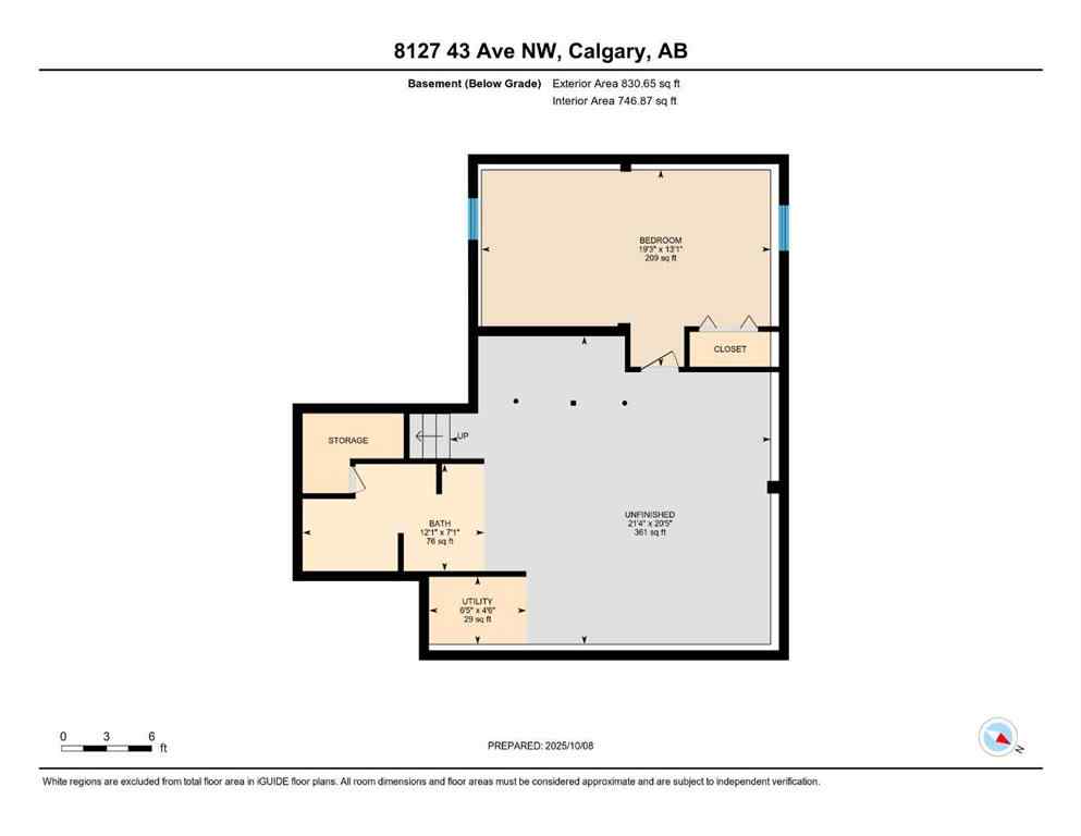 MLS® A2259528 - 8127 43 Avenue NW in Bowness Calgary, Residential