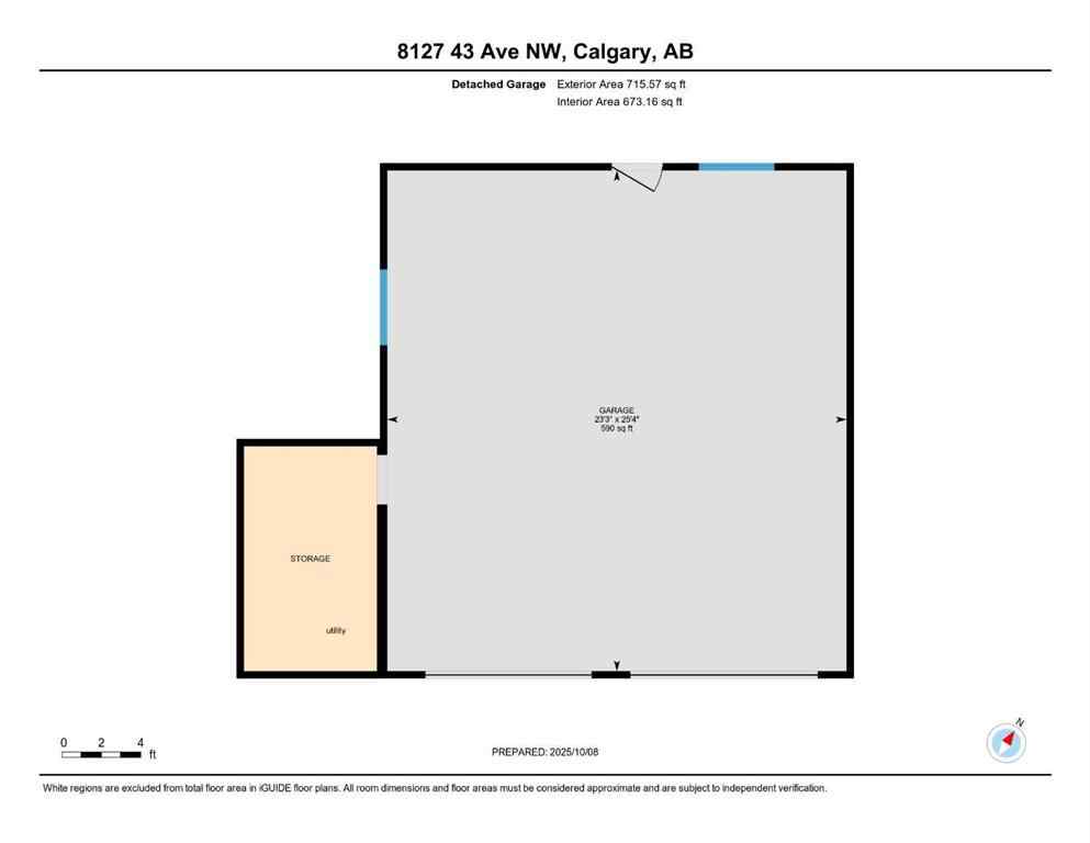 MLS® A2259528 - 8127 43 Avenue NW in Bowness Calgary, Residential