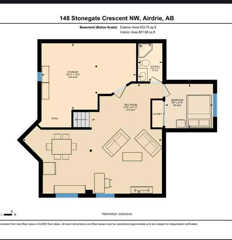 MLS® A2259564 - 148 Stonegate Crescent NW in Stonegate Airdrie, Residential