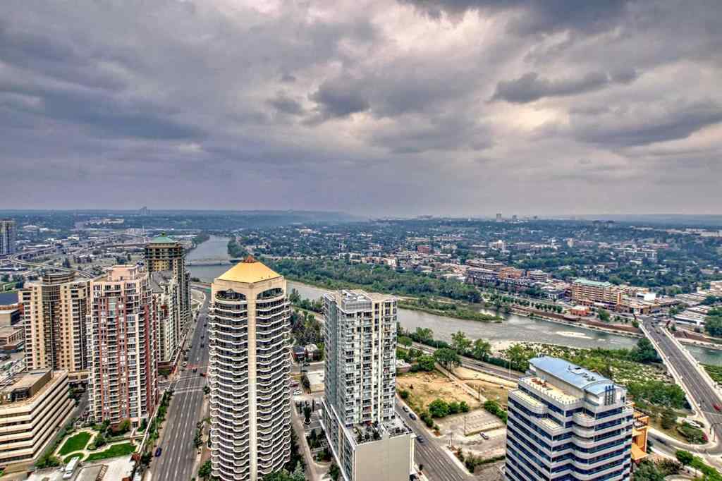 MLS® A2259567 - Unit #3401 930 6 Avenue SW in Downtown Commercial Core Calgary, Residential